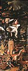 Hieronymus Bosch Garden of Earthly Delights, right wing painting